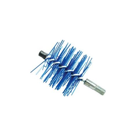 SCOVOLO A ELICA IN NYLON PER STUFE A PELLET- - ø mm.120 - 3 pezzi