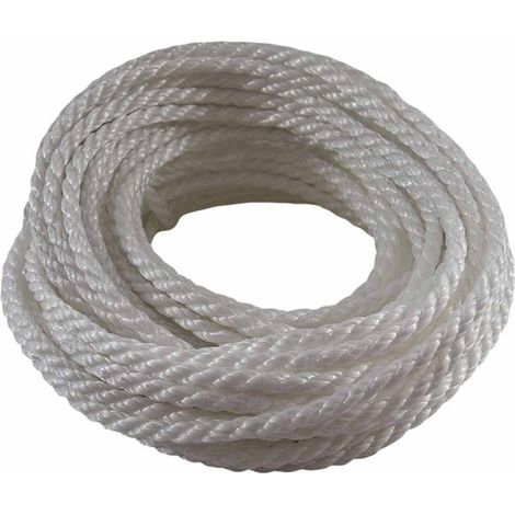 Corde en nylon Ø8mm - Corde de sécurité de 100m