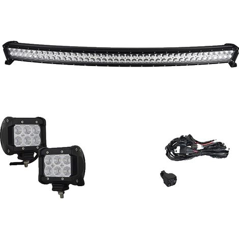 Barra luminosa a LED, 42 pollici, 240 W, 19200-24000 lumen, 10-30 V, IP67 (1/5)