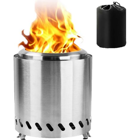 50 % Rabatt – Solo Stove Mesa Tischkamin mit Ständer Rauchfreier Mini-Kamin für den Außenbereich (LGL) (1/5)