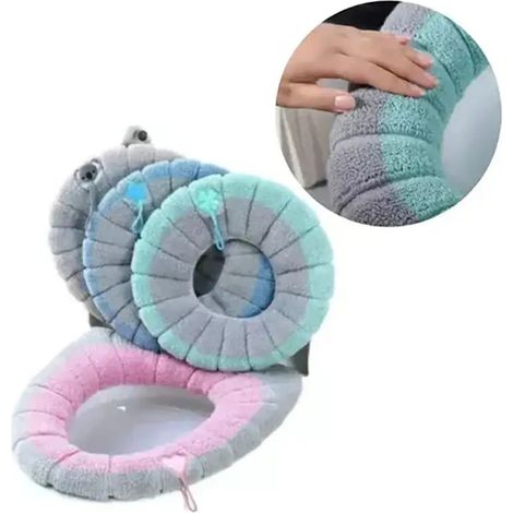 Ensemble de 4 siges de toilette universels pour toilettes de diffrents types (1/5)