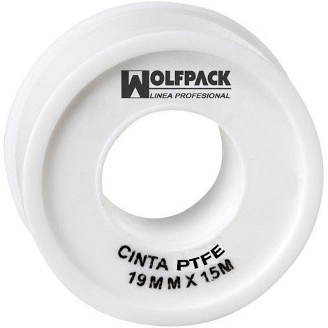 Wolfpack PTFE-Band 12 mm. x 10m. (Paket 10 Rollen)