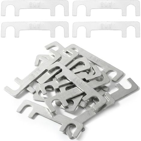 20 Pièces 50A Bande de Fusible Plat Fusible de Voiture Fusibles Plats pour Auto 16pcs Lame de Fusibles 50A pour Auto/Truck/RV/Camion/Moto (1/5)