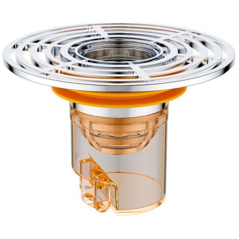 royaluxe-Proof Floor Drain for Sewer, 32-45 mm Siphon de sol, désodorisation, anti-retour, siphon de sol avec filtre Convient pour balcons, salles de bains, cuisines (1/5)