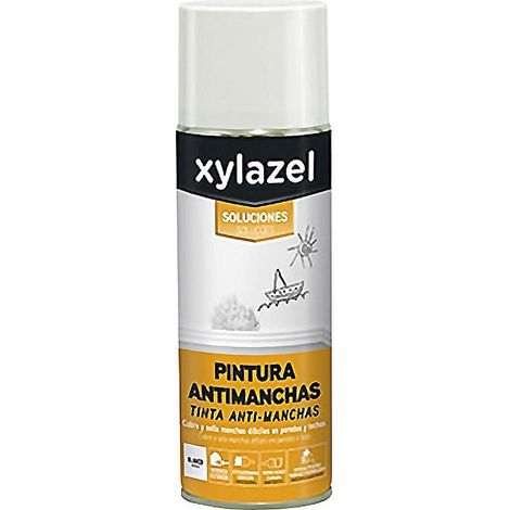 XYLAZEL spray antimanchas 500ml. , Xylazel Spray antimanchas para cubrir definitivamente las manchas difíciles. Las manchas de óxido, grasa, bolígrafo, nicotina, hollín, humedad, h