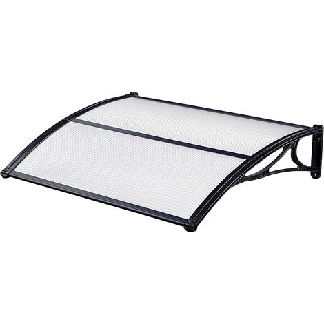 Gartenfreund Vordach ABS D. 80 L. 100 Unterstützung Schwarz (1/2)