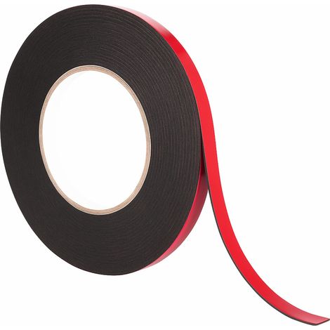 Ruban Adhésif Double Face Extra Fort, 10mm x 10M, Adhésif Acrylique Imperméable, Résistant à la Température et UV, Pour Décoration, Bricolage, Maison, Bureau et Projets DIY (1/5)