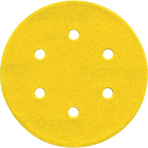 Disco velcro perforado - Ø 150 mm - Grano 180