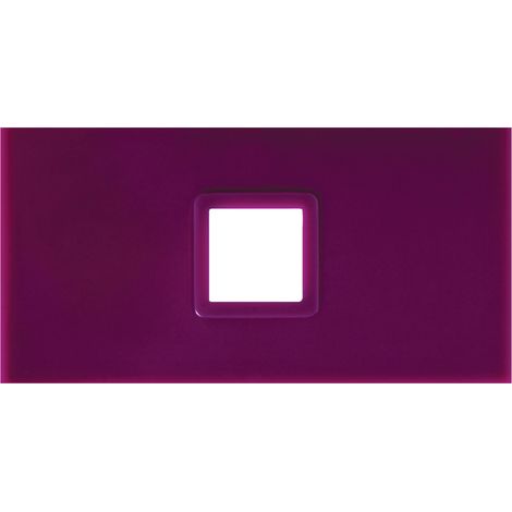 Lote de 4 ocultadores MSV de ABS y acrilico en color berenjena  6,4 x 9,8 x 2,5 cm