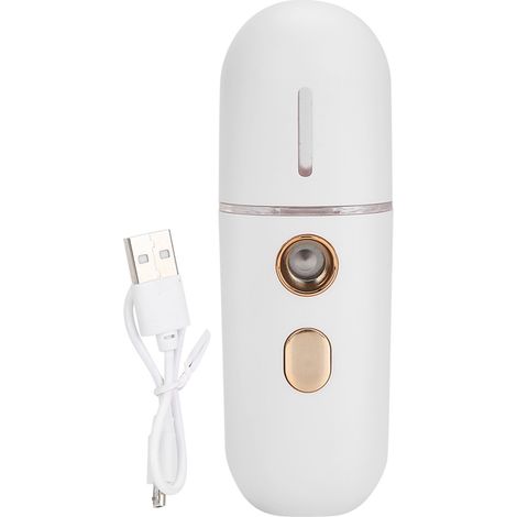 Brume faciale USB rechargeable, humidificateur portable nano vapeur visage hydratant (1/5)