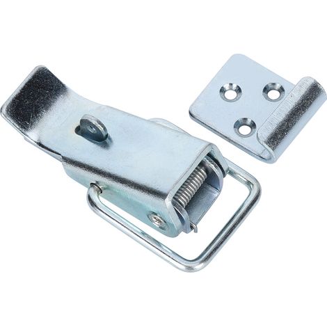 Lot de 4 loquets à ressort pour boîtier, quincaillerie de fermeture en acier inoxydable étanche et anticorrosion (1/5)