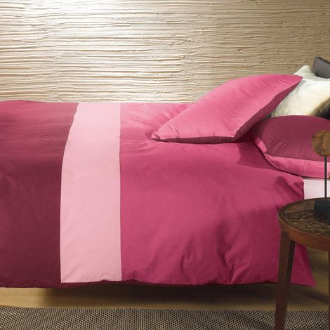 Parure de lit 4 pièces en 100% coton Housse Couette Douce et Elégante, Lavable et Facile d’Entretien Housse de Couette 200x200 et Autres Tailles (1/2)