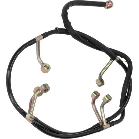 Tuyau de retour de carburant d'injecteur de remplacement, tube de retour d'huile en acier inoxydable pour moteur 6D114 (1/5)