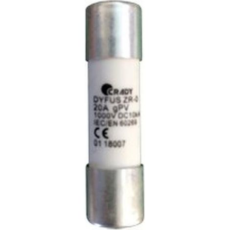 Crady photovoltaic fuse dyfus zr-0 1000VDC 16A 10,3X38