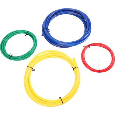 Kit de cintrage pour climatisation 4 pièces, tubes cuivre 4 m 1/4 1/2 3/8 5/8 pouces, rallonge rigide avec sangle de courbure, housse noire (1/5)