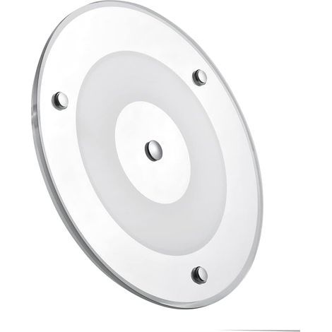 LED Ceiling Light 12V 24V, Touch Dimmable, Warm White/Blue, 185mm 9W, For Camper Van/Boat (1/5)
