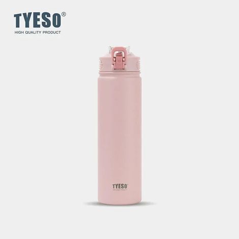 (Rose, 600 ml) Bouteille d'eau isotherme avec couvercle, en acier inoxydable, adaptée aux voyages et au sport, peut être utilisée pour l'eau chaude et froide. (1/5)