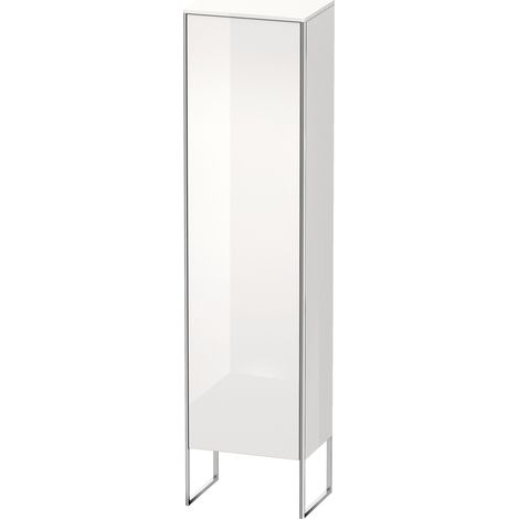Duravit XSquare armoire haute, 1 porte butée à droite, 4