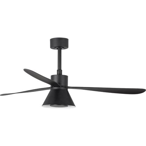 AMELIA L Ventilatore nero/nero Wall Control CCT