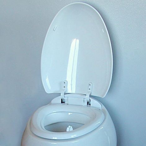 Abattant blanc duroplastic - Ove (1/2)