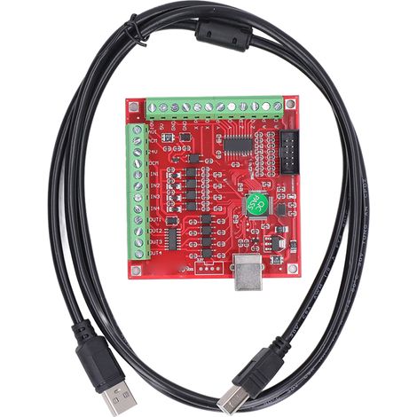 Carte de Contrôleur de Mouvement Interface USB 100Khz pour CNC Gravure Moteur Servo (1/5)