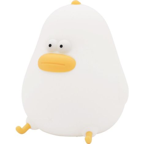 Veilleuse en forme de poussin, mignonne et douce en Silicone, chargement USB, 2600K, chaud, 2 niveaux pour bébé (1/5)