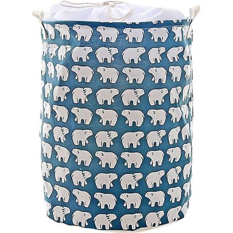 1 panier de rangement pour vêtements de salle de bain ou de chambre