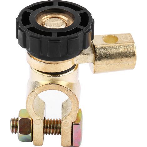 Universal Car Auto Battery Link Terminal Cut off Switch Master Disconnect Isolator Noir (1/5)