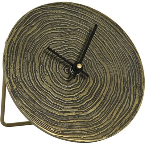 Orologio mini Light & Living ALOCIL in bronzo antico swirl – Ø15