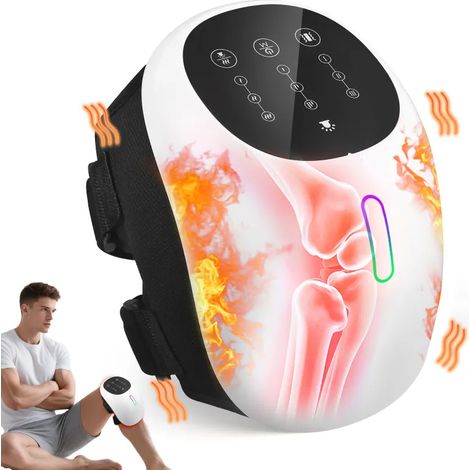 Appareil de massage par coussin d'air infrarouge, 3 modes : chauffage et vibration, convient aux hommes et aux femmes. (1/5)