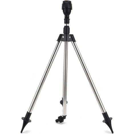 Arroseur rotatif automatique avec trépied et buse d'arrosage à 360 degrés pour l'irrigation agricole de jardin (1/5)