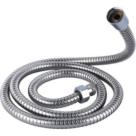 Flexible de douche en acier inoxydable pour douches à main et installations de salle de bain, idéal pour un remplacement pratique dans les installations sanitaires.-AquaForge (1/5)