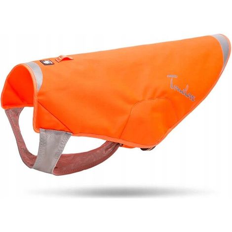 Chaleco reflectante de lluvia naranja Truelove para perros S (1/5)