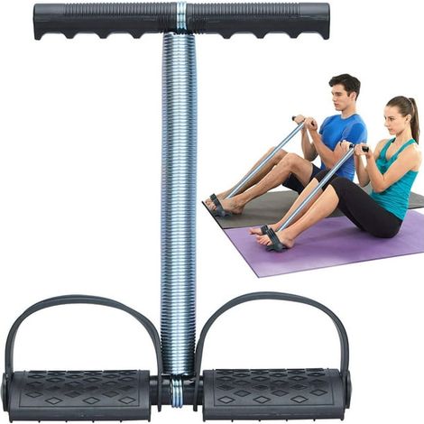 Elastisches Bauchmuskelseil mit Zugpedal, Bauch- und Beinmaschine, Heimtrainer für Krafttraining, Fitness für Arme und Taille, Schlankheitsdehnung, komplettes Workout. (1/5)