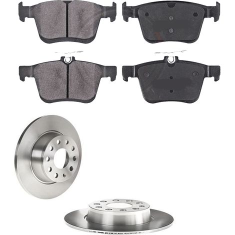 KIT FRENI POSTERIORI compatibile con VW GOLF VIII VARIANT (CG5) - DISCHI + PASTIGLIE OEM: P 85 189 / 18117 /SOSTITUZIONE DIRETTA/BASSA POLVERE/SILENZIOSO (1/5)