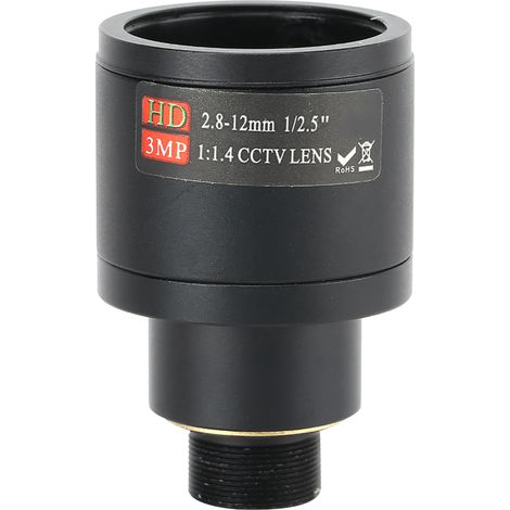 Professionelle Überwachungskamera mit 3-Megapixel-Objektiv, manuellem Zoom und M12-Anschluss (1/5)