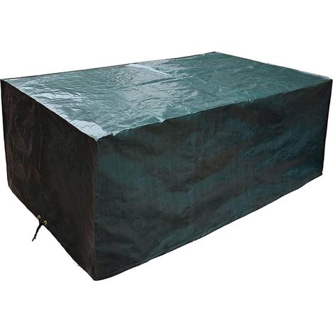 Gartenmöbelset wasserdicht winddicht UV Schutz 150x90x70cm Grün (1/5)