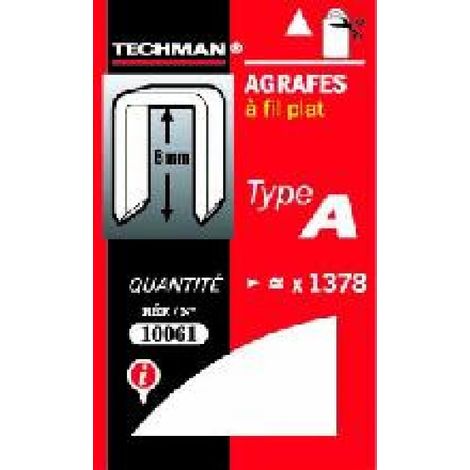 8-mm-Klammern – Typ C TECHMAN
