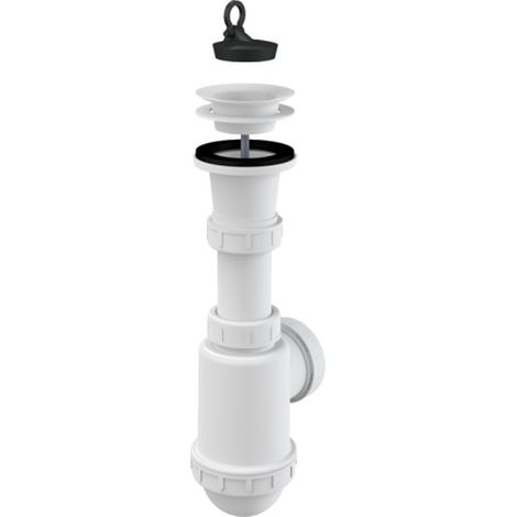 Siphon-Sieb für Küchenspülen, aus Kunststoff, DN70 (1/3)