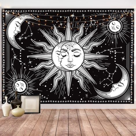 130x150cm Bohme Mandala Tenture Murale Tapisserie Pour La Nature Dcorations Couvre-lit Courverture Pour La Maison Salon Chambre Dortoir Dcor (mand (1/5)