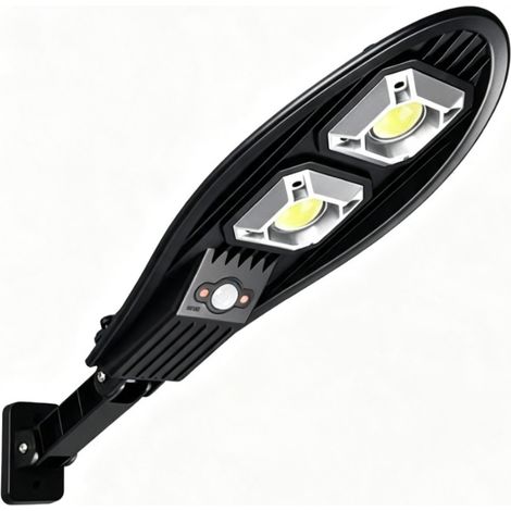 Farolas solares exteriores, detector de movimiento de 60 LED con control remoto, 3 modos de sensor, resistente al agua IP65, apliques de seguridad solares para jardín, entrada de vehículos y patio. (1/5)