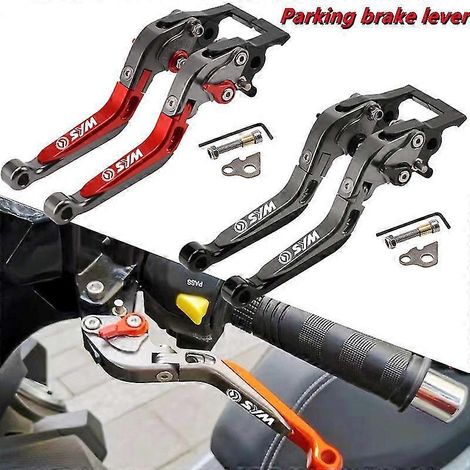 Poignée de stationnement, levier d'embrayage et de frein avec verrouillage pour motos Sym Cruisym Gts Joymax Z 125 250 300 Z300 Rv250--J (1/5)