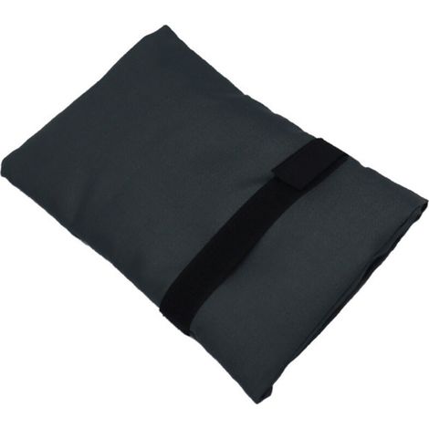 Ensemble de 10 couvertures isolantes pour robinet d'eau extérieur - Housse protectrice thermique pour tuyaux extérieurs en hiver - Protection contre le gel pour robinets d'eau extérieurs-Gris foncé (1/5)