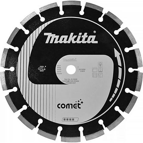 Disque diamant Comet MAKITA B-13275 350 mm pour asphalte