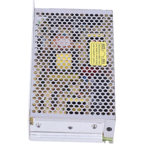 Adaptateur Secteur 100-240V AC S-100-12, 12V DC, Dissipation Rapide, 3 Modèles, pour PC, Projecteur, Moniteur, Caméra (1/5)