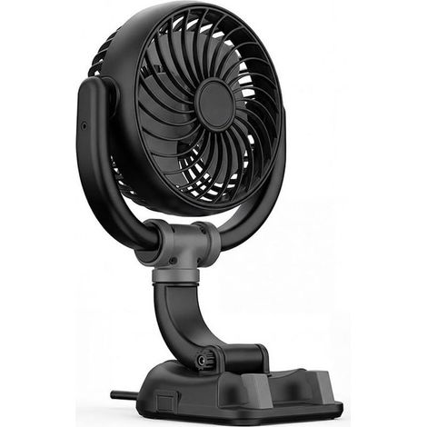 Ventilateur de voiture universel USB 5 V avec 3 réglages volume (1/5)