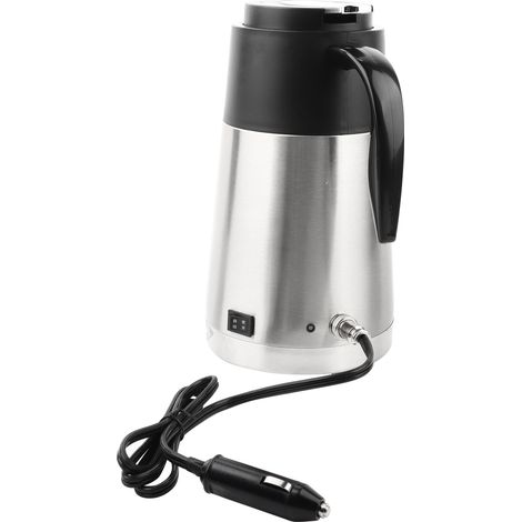 Bollitore elettrico per auto da circa 1300 ml, tazza termica con accendisigari, tazza isolata, bottiglia per camion, tazza da caffè, dispenser di acqua calda, regalo di Natale per autista, papà, marit