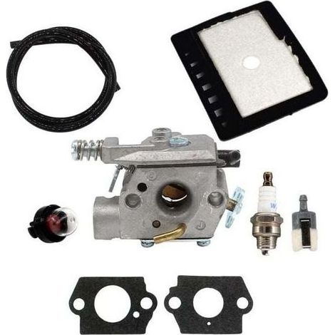 pair Carburatore per Echo CS-303T CS-3000 CS-3400 CS-3450 WT-402A WT-402 WT402-1 12300139136 Filtro aria (1/4)