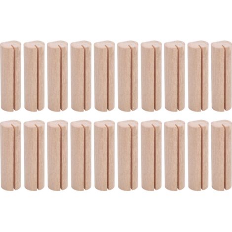 20Pcs Wooden Cards Stand Cylindrical Wood Photo Holder Table Top Display for Party Wedding Decoration (1/5)