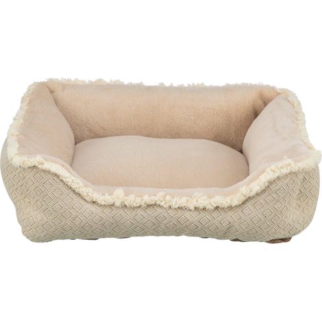 Pets-Collection Trixie Boho Hundebett Beige 60x50 cm Komfortabel